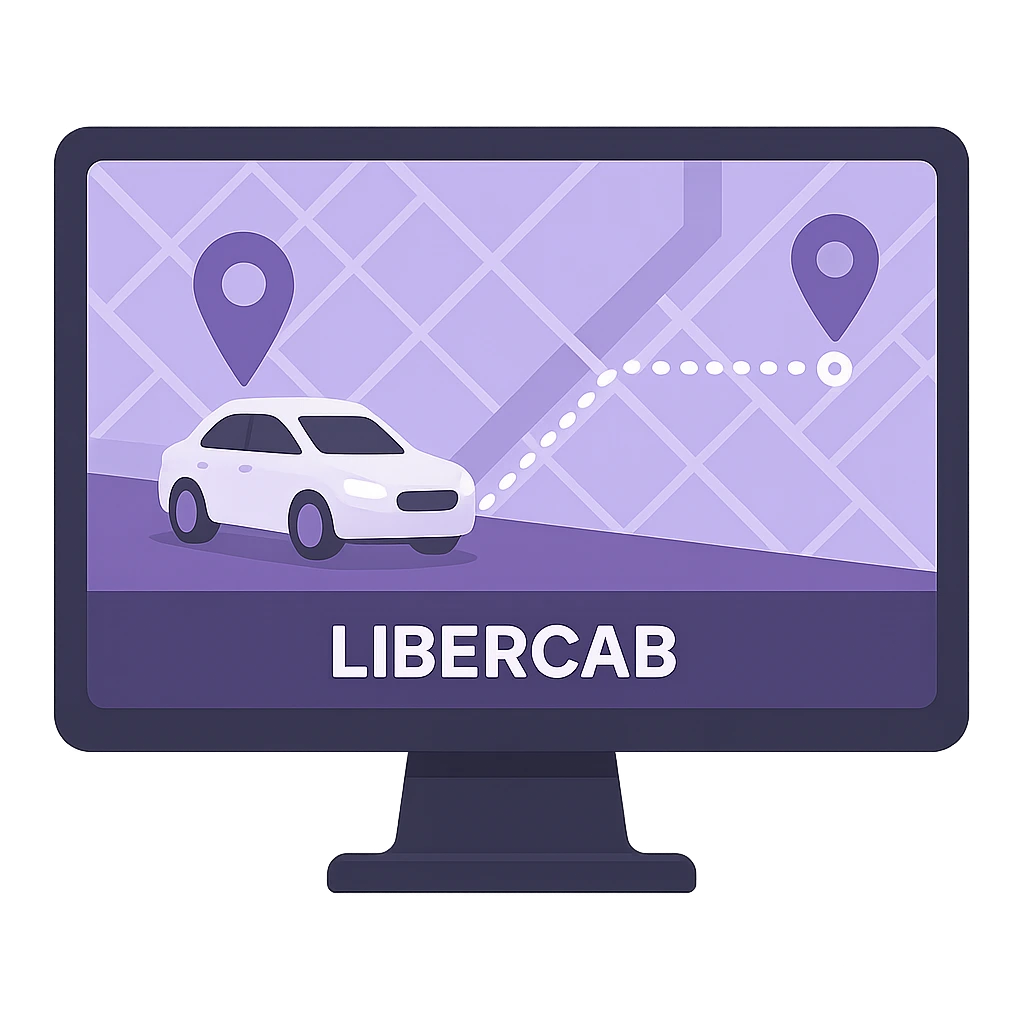 Aplicación web Libercab en múltiples dispositivos